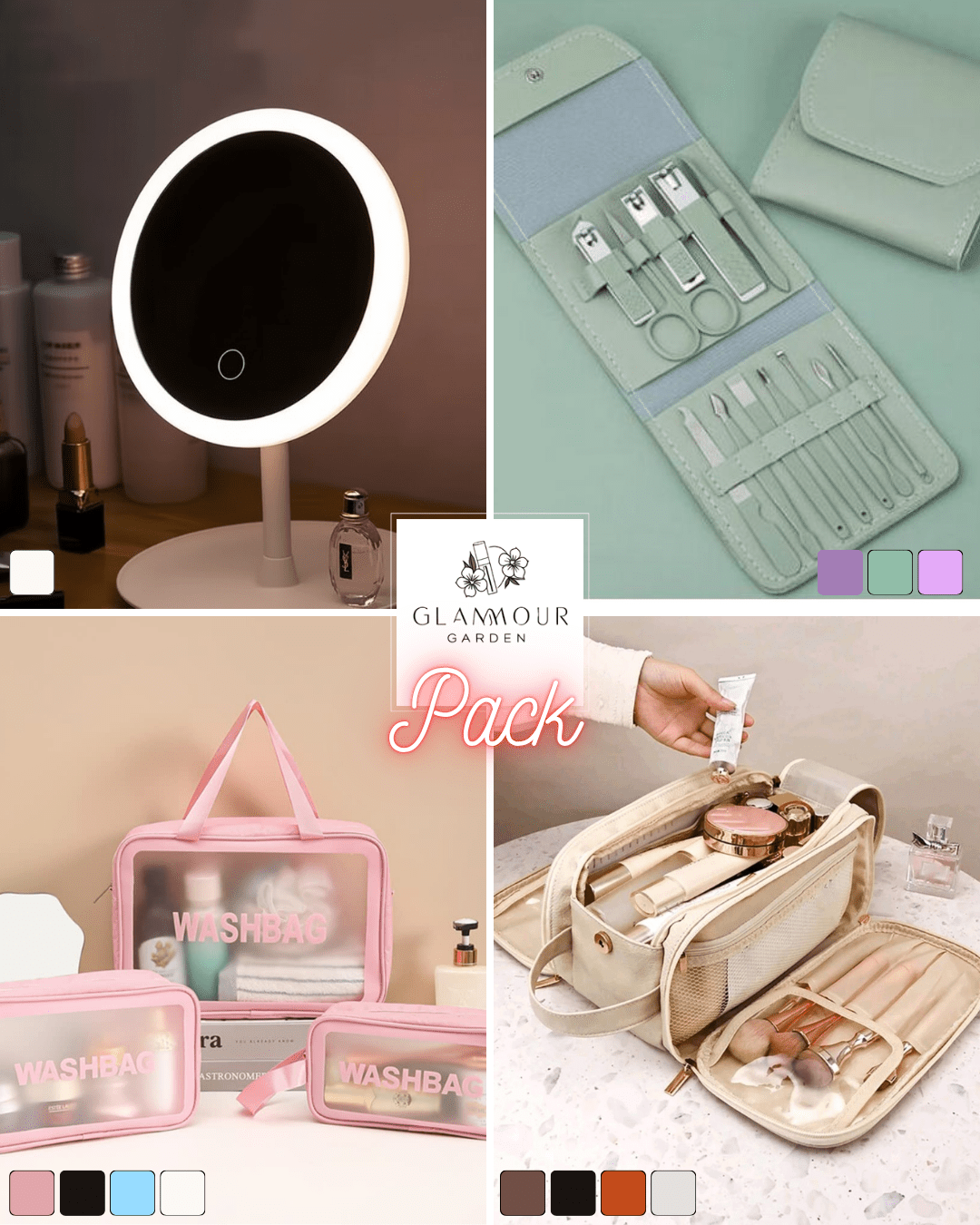 Pack Beauté 4 en 1 - L'Essentiel Féminin - GLAMOUR shop