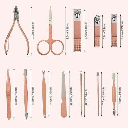 Trousse Pro Ongles 18 en 1 - GLAMOUR shop
